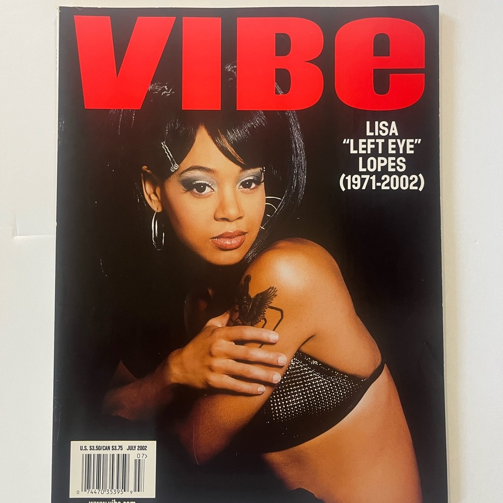 Vibe Magazine Lisa Left eye Lopez rare